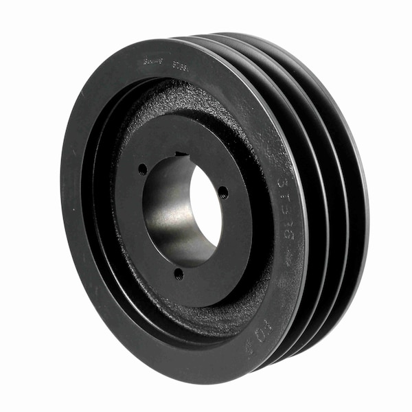 3 Groove Cast Iron Bushed Bore Multiple Sheave, 3TB86